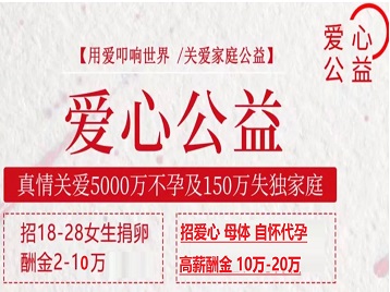 安庆市捐卵助孕生子 爱心志愿者招募